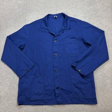 French Jacket Adult Large Blue