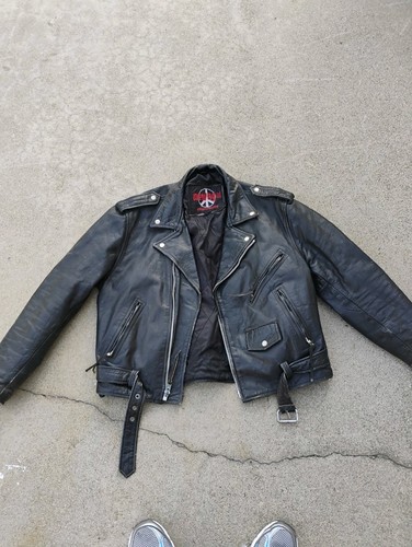 Giacca motociclista vintage - motociclista,