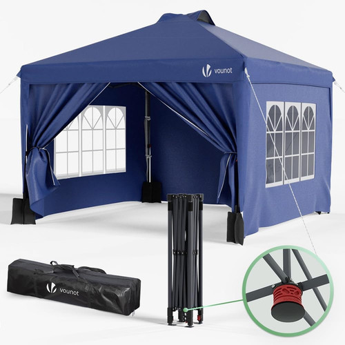 Gazebo 3x3m pieghevole con - gazebo,