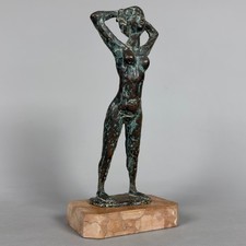 Scultura bronzo donna - scultura,