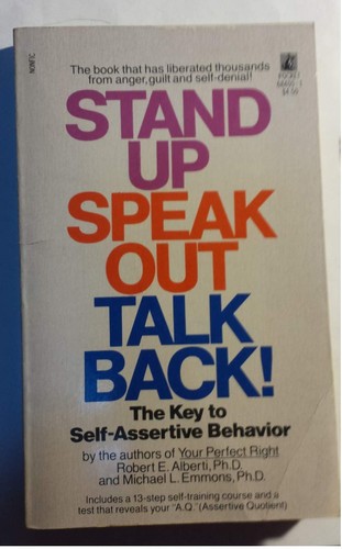 Stand speak out talk - up,