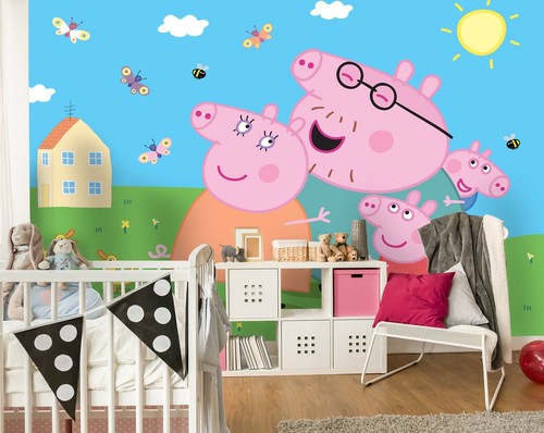 Wall mural peppa - wall, da