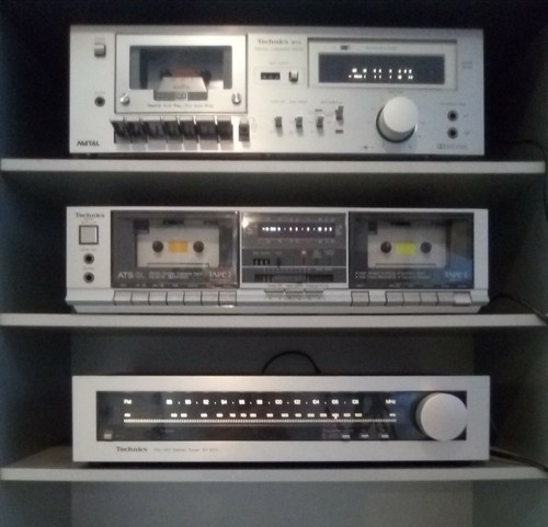 Tape recorder radio - tape,