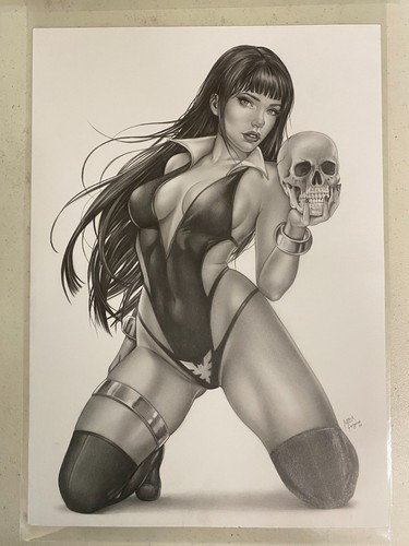 Vampirella arte originale di - vampirella,