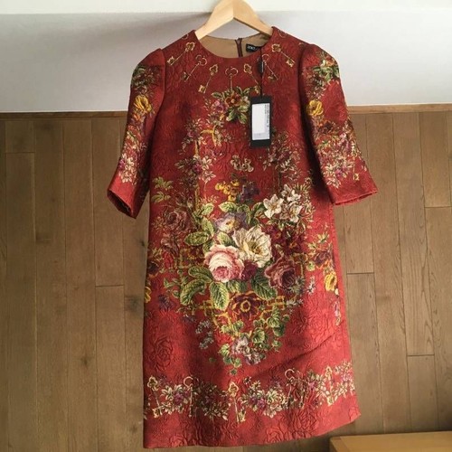 Abito dolce gabbana rosso - &,