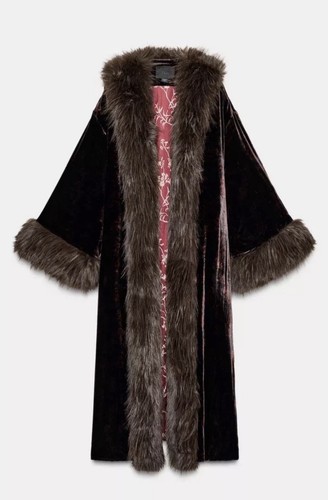Cappotto lungo pelliccia