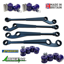 Land Rover Discovery 2 Anteriore Posteriore 6 Gradi Ruota Raggio Corretto Bracci + Boccole