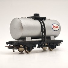 Lima H0 2701 Carro Cisterna Esso argento, prima serie anni 60, raro, vedi foto