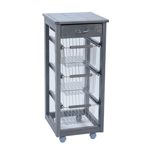 Carrello cucina slim legno - slim,