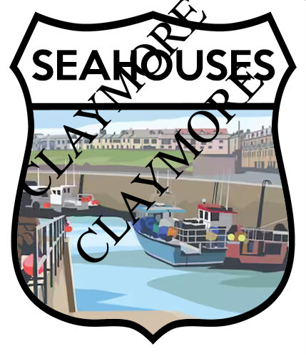 Adesivo seahouses - adesivo,