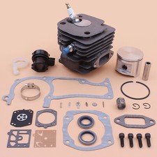 Kit pistone cilindro foro grande per motosega Jonsered 2063 2065 2071 52 mm estremità superiore