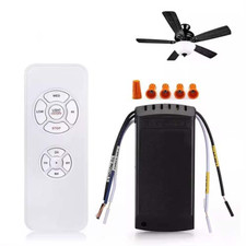 KIT TELECOMANDO WIRELESS 433MHZ PER VENTILATORI DA SOFFITTO