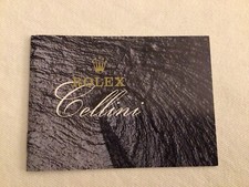 Libretto Booklet Rolex Cellini 599.55 I - 6 - 5.1989 Italiano