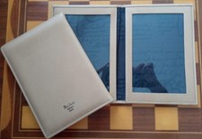 Berluti Portafoto da scrivania - Vera Pelle - Fodera in tessuto"Scritto" 