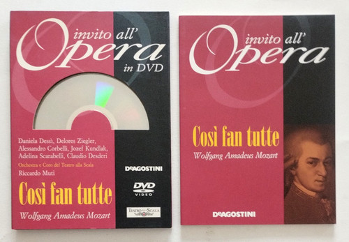 Dvd cosi fan tutte invito - dvd,