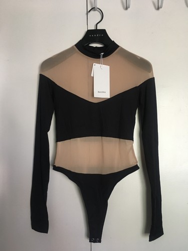 Body nero nudo blocchi - nero, a