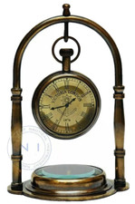 Antico orologio tavolo - antico,