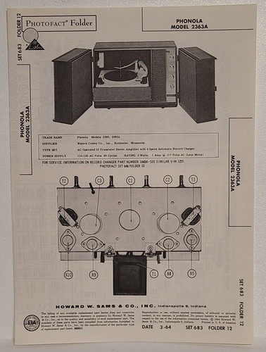Sams photofact manuale - manuale, di