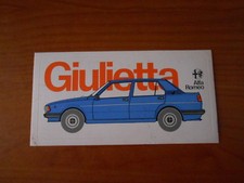adesivo-sticker-ALFA ROMEO GIULIETTA-cm.9x17,5
