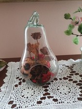 Pera in vetro soffiato vintage