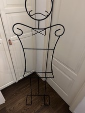 appendiabiti da terra In Metallo Nero