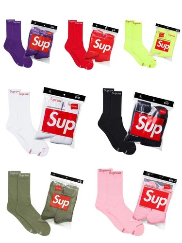 Calze supreme hanes crew 12 - supreme,