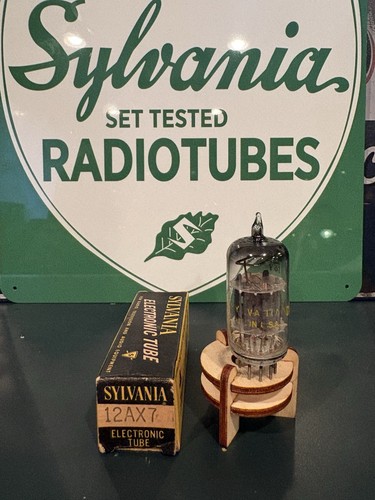Sylvania 12ax7 1957 piastra - 1957,