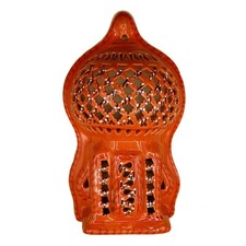 Applique da Parete Interna o Esterna in Terracotta Dipinta a Mano - Artigianato 