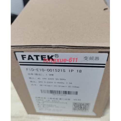 Inverter fid e10 - fid-e10-001521s, nuovo