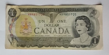 BANCONOTA 1 DOLLARO CANADA