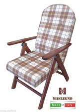 POLTRONA SDRAIO LEGNO AMALFI