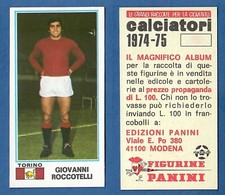 FIGURINA CALCIATORI PANINI