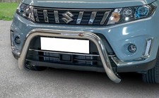 Bull Bar protezione anteriore inox lucido 70mm Suzuki Vitara dal 2019