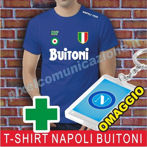 Shirt maglia napoli buitoni - t,
