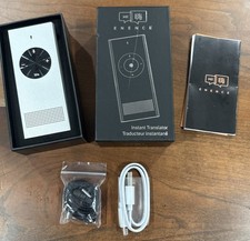 ENENCE PRO | Dispositivo Traduttore Linguistico, Traduzione Vocale Bidirezionale in Tempo Reale