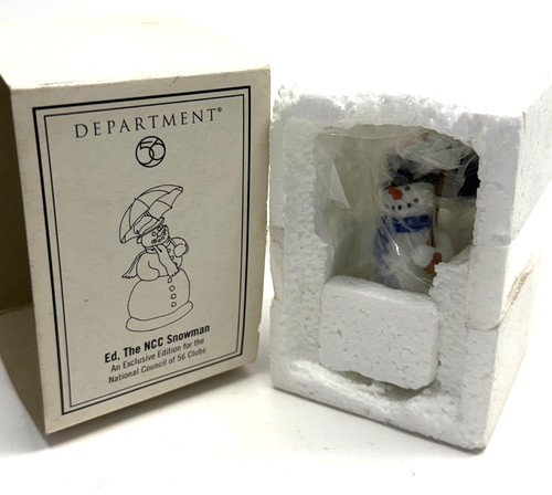 Pupazzo neve vintage dept - di,