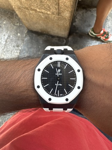 Swatch audemars piguet ap - piguet,