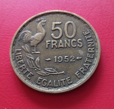Monnaie France 50 Francs 1952 Guiraud KM#918 [4382]