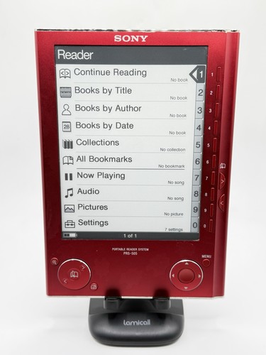 Sony prs 505 - sony, —