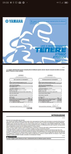 Manuale yamaha xt660 - manuale, z