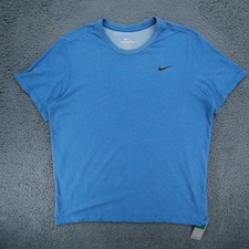 Nike T-Shirt Uomo Blu Dri-FIT