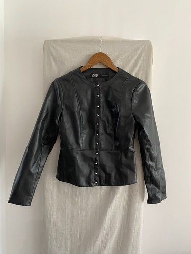 Zara giacca motociclista - giacca,