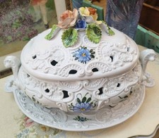 Grande Zuppiera E Vassoio In