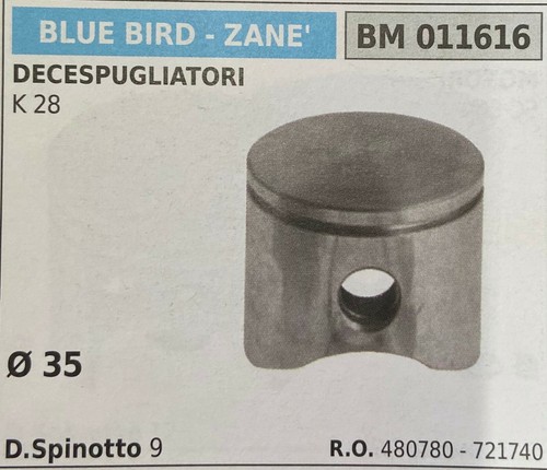 Pistone completo blue bird - pistone,