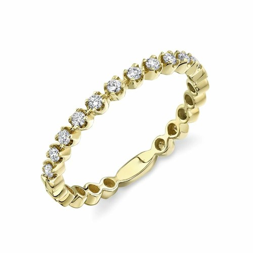 14k oro giallo - diamante, fascia