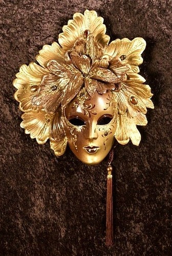 Maschera veneziana indossabile - maschera,
