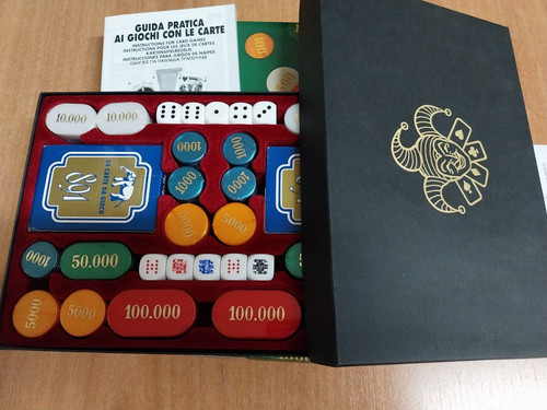 Confezione poker astuccio - confezione, set