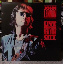 John Lennon Live In New York City Capitol US Vinyl LP 1986 NM EX