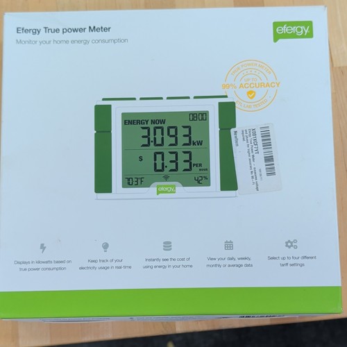Efergy true power - power, meter