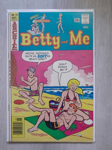1976 archie comics betty - comics,